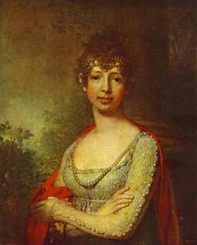 弗拉基米爾 波羅維科夫斯基 Portrait of Grand Duchess Maria Pavlovna